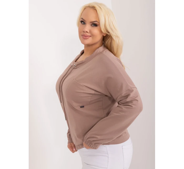 Blúzka RV BZ 9234.38 svetlohnedá Blúzka RV BZ 9234.38 svetlohnedá