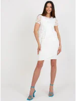 Dámske šaty LK SK 509281 36X ecru - FPrice