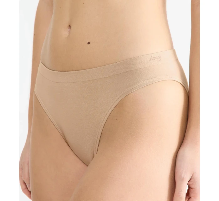 sloggi GO Sense High leg 2P - BROWN - SLOGGI BROWN - SLOGGI