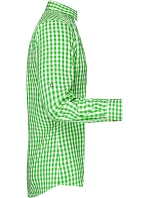 JN 638 Popelínová kostkovaná košile styl green/white model 22487420 - Daiber JN 638 Popelínová kostkovaná košile styl green/white model 22487420 - Daiber