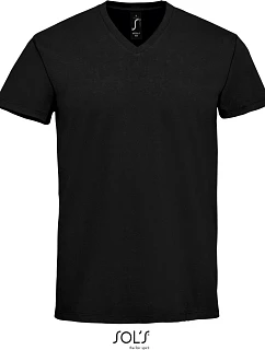 SOL'S Imperial V Men Pánské tričko do V z těžké bavlny model 22520565 deep black