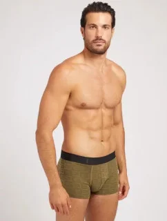 Pánske boxerky 3 pack U3BG01K6YW0 P84S čierna/khaki - Guess