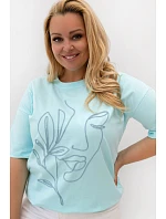 Tričko vo veľkosti plus size, model 230451 Relevance Tričko vo veľkosti plus size, model 230451 Relevance