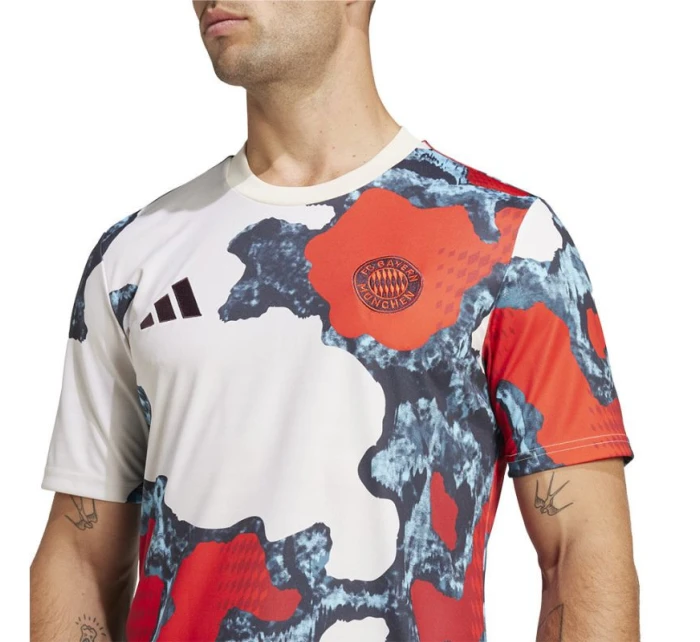 Adidas FC Bayern Pre-Match JSY M JE6776 tričko Adidas FC Bayern Pre-Match JSY M JE6776 tričko