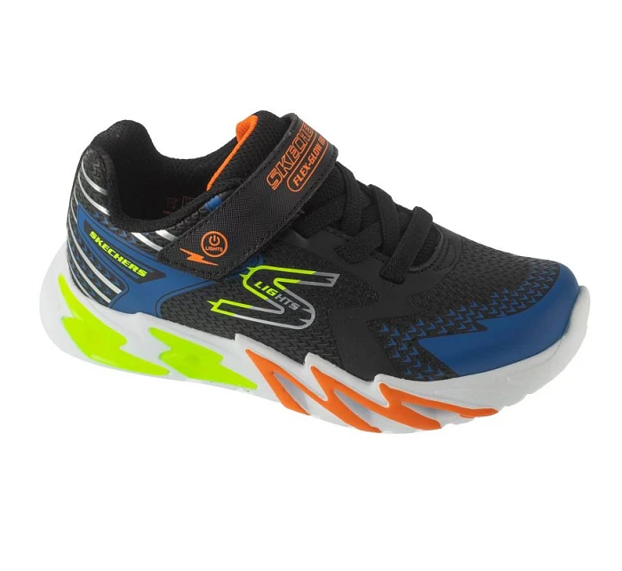 Skechers S-Lights: Flex-Glow Bolt 400138L-BKBL Black 28,5