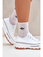 Nízké Dámské Tenisky Na Platformě Bílé model 21683102 - EVENTO Nízké Dámské Tenisky Na Platformě Bílé model 21683102 - EVENTO