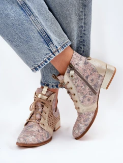 Kožené Kotníkové Boty model 21691375 - Maciejka