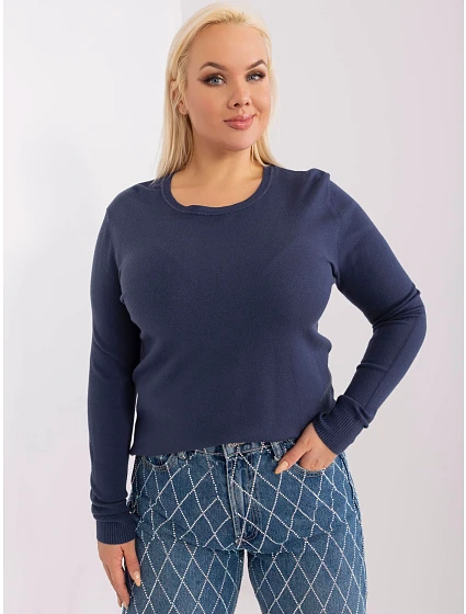 Sweter PM SW PM model 19319152 granatowy - FPrice Sweter PM SW PM model 19319152 granatowy - FPrice
