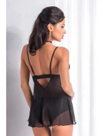 Letizia Čierno-červená košieľka + otvorený spodný diel ZADARMO! - Irall