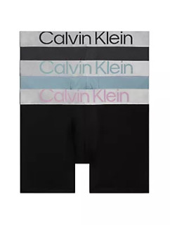Pánské spodní prádlo BOXER BRIEF 3PK 000NB3075AN2D - Calvin Klein