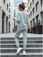 MILIAN dámská tepláková souprava světle šedá Dstreet model 21967780 - FashionStreet