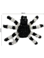 DEKORATÍVNA FIGÚRKA HALLOWEEN PAVÚK BIELY