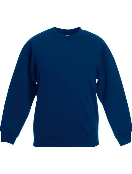 Fruit of the Loom Classic Kids Set-In Sweat Detská mikina 16.2041 tmavomodrá Fruit of the Loom Classic Kids Set-In Sweat Detská mikina 16.2041 tmavomodrá
