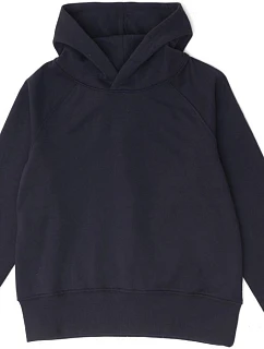 Dětská mikina s kapucí 74. navy model 22413220 - Pure Waste