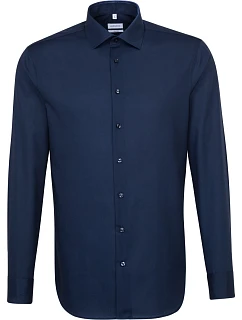 Seidensticker Shirt Shaped LSL Košeľa s dlhým rukávom 78.1000 tmavomodrá