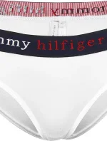Nohavičky UW0UW02201-YCD bielomodrá - Tommy Hilfiger