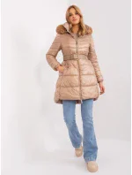 Dámska bunda NM KR TR8173.96P svetlohnedá - FPrice