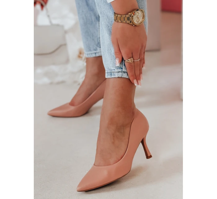 Dámske lodičky LUMARA pink FashionStreet na ihlovom podpätku ZY0729 Dámske lodičky LUMARA pink FashionStreet na ihlovom podpätku ZY0729