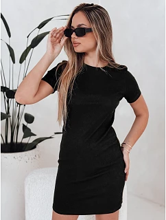 Dámské pruhované mini šaty černé Dstreet model 21986848 - FashionStreet