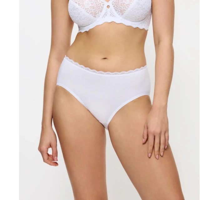 Feel Of Cotton Midi 2P - WHITE - TRIUMPH WHITE - TRIUMPH Feel Of Cotton Midi 2P - WHITE - TRIUMPH WHITE - TRIUMPH