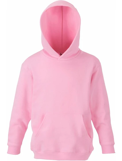 Fruit of the Loom Classic Kids Hooded Sweat Detská mikina s kapucňou 16.2043 svetloružová Fruit of the Loom Classic Kids Hooded Sweat Detská mikina s kapucňou 16.2043 svetloružová