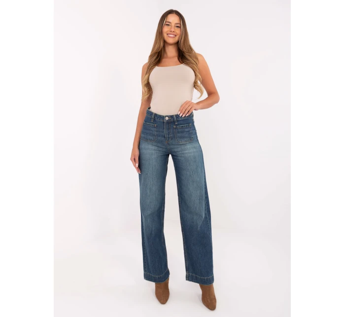 Spodnie model 21314530 ciemny niebieski - FPrice