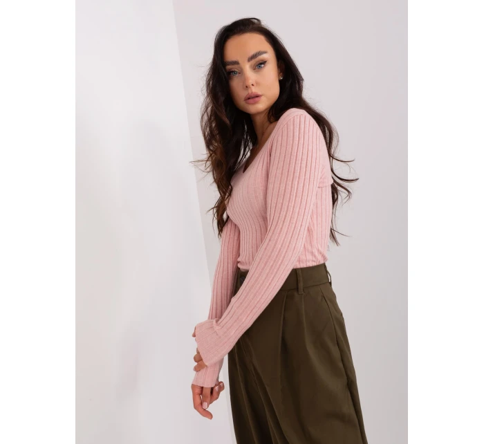 PM SW PM1088 Sveter.25 svetlo ružová