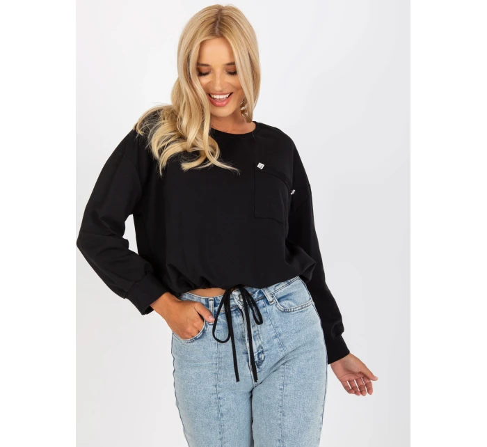 Mikina RV BL 8066.32P čierna Mikina RV BL 8066.32P čierna