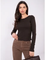 Bluzka WT BZ model 21875374 ciemny brązowy - FPrice