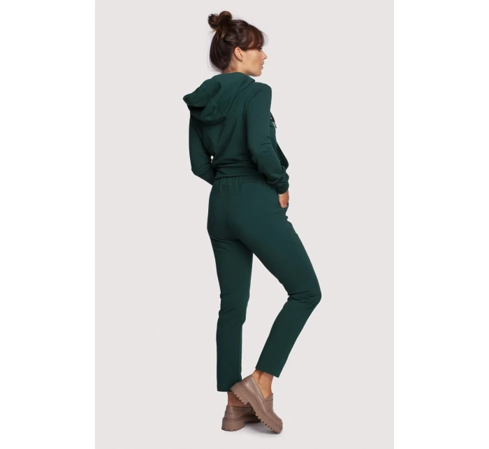 Dámske nohavice B243 tmavozelené - BeWear