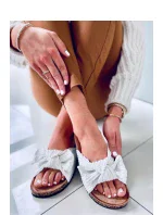 Dámské nazouváky model 20276846 s hnědou - Inello