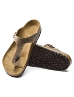 Dámské žabky Gizeh Leather Brown dámské model 20701410 - Birkenstock Dámské žabky Gizeh Leather Brown dámské model 20701410 - Birkenstock