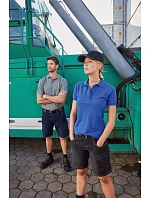Daiber JN 873 Dámske pracovné polo tričko z bio piqué 02.0873, farba wine