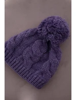 Fleecová čiapka Stefania K278 tmavo béžová