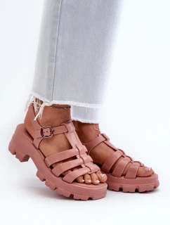 Pachnące Sandały Damskie ZAXY NN285038 Brudny Róż