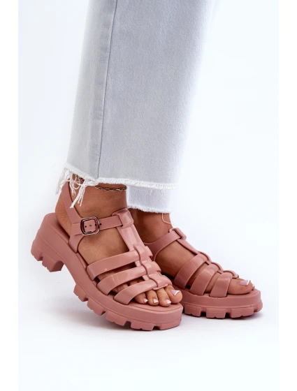 Dámské Sandály  Špinavě Růžové model 21661728 - Zaxy