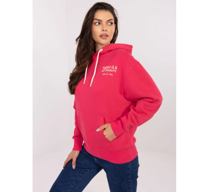 Mikina D10608BC02654E fuchsiová