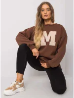 Mikina EM BL 617 1.34X hnedá