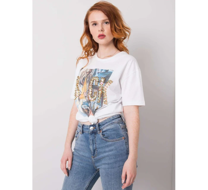 Tričko HB TS 3056.77P biela