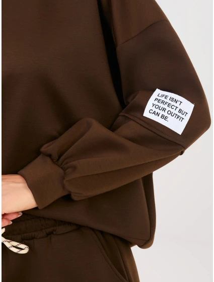 Komplet IT KMPL model 21910980 ciemny brązowy - FPrice Komplet IT KMPL model 21910980 ciemny brązowy - FPrice