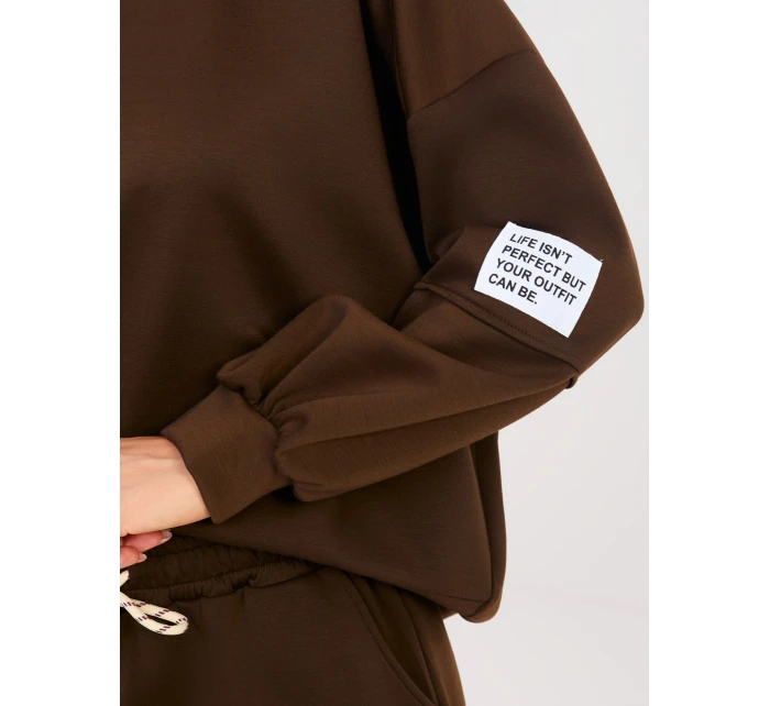 Komplet IT KMPL model 21910980 ciemny brązowy - FPrice Komplet IT KMPL model 21910980 ciemny brązowy - FPrice