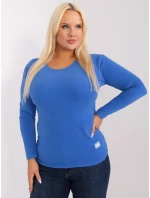 Bluzka RV BZ model 19465424 ciemny niebieski - FPrice Bluzka RV BZ model 19465424 ciemny niebieski - FPrice
