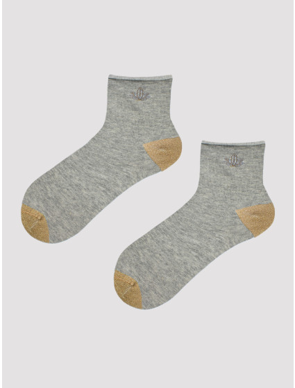 NOVITI Ponožky SB028-W-03 Grey
