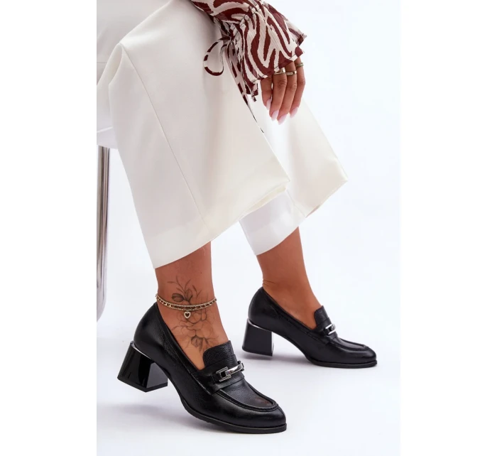 Lodičky na podpätku model 184007 Step in style Lodičky na podpätku model 184007 Step in style