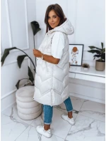 Dámska vesta LARIS ecru FashionStreet TY2835