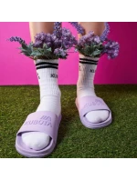 Bazénové žabky basic plain purple KUBKBB-SS24-02-10 Bazénové žabky basic plain purple KUBKBB-SS24-02-10