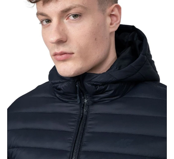 Pánska bunda H4L22-KUMP003 tmavomodrá - 4F