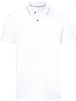 NEOBLU Orel Unisex piqué polo z hrubej bavlny 24.4337 optická biela NEOBLU Orel Unisex piqué polo z hrubej bavlny 24.4337 optická biela