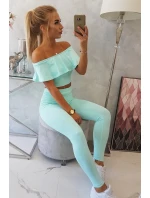 Sada s volánky máta