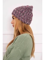 Dámská čepice Eliza dark model 18750869 - K-Fashion Dámská čepice Eliza dark model 18750869 - K-Fashion